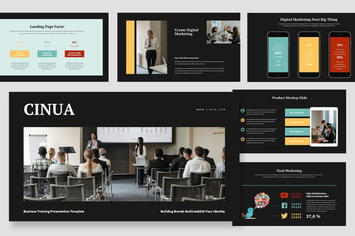 Cinua : Training Business Keynote Templates