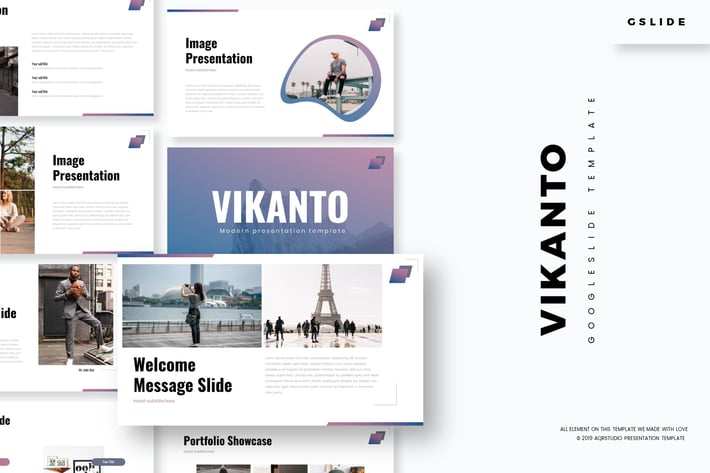 Vikanto - Google Slide Template