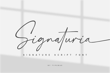 Signaturia - Handwritten Signature Font