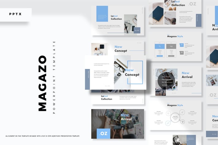 Magazo - Powerpoint Template