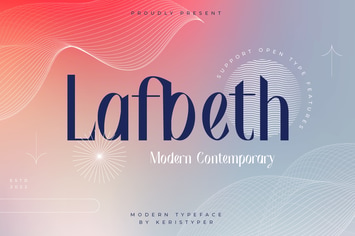 Lafbeth Font