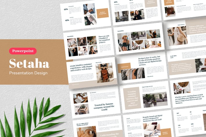 Setaha - Presentation Template Powerpoint