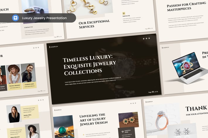 Luxury Jewelry Presentation Keynote