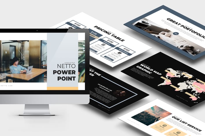 Netto : Architecture and Real Estate Powerpoint