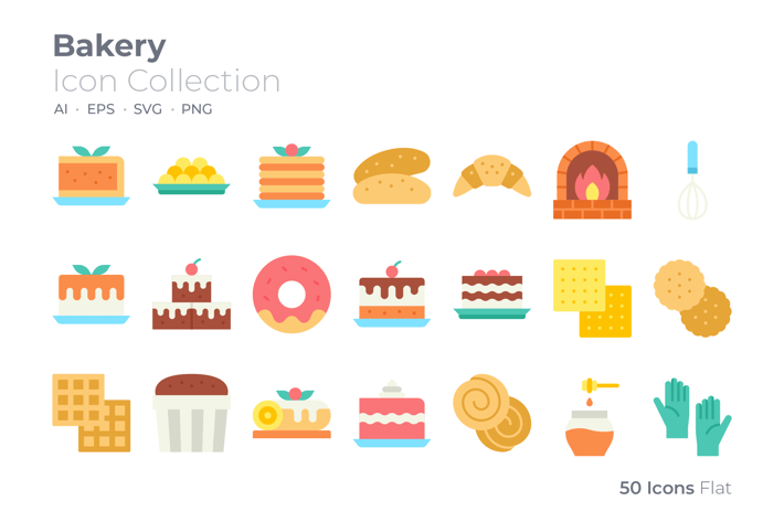 Bakery Color Icon
