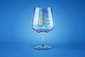 Wine and Cocktail Glass Mockup