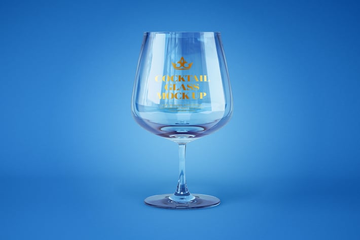 Wine and Cocktail Glass Mockup