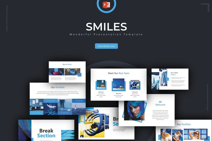 Smiles - Powerpoint Template