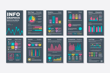 Infographic Brochure Data Visualization