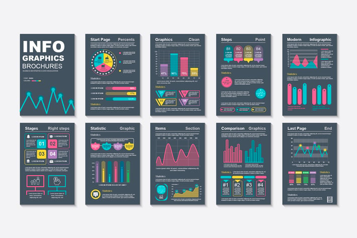 Infographic Brochure Data Visualization
