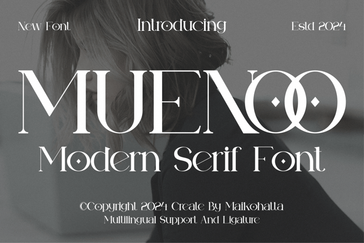 Muenoo -Modern Serif Font