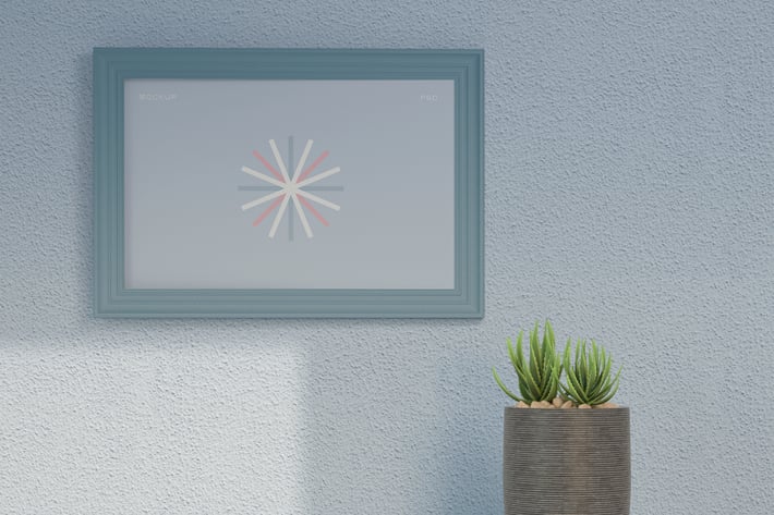 Horizontal Frame Mockup