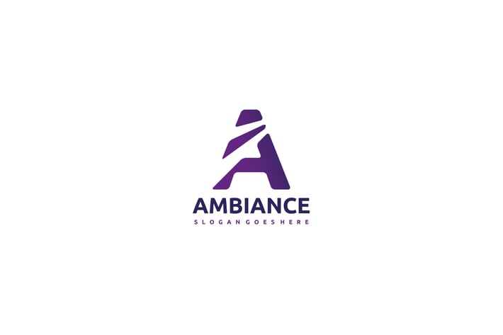 A Letter- Ambiance Logo