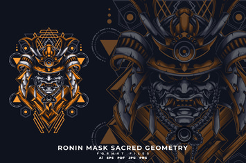 Ronon Mask Sacred Geometry