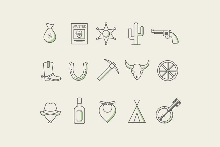 15 Wild West Icons
