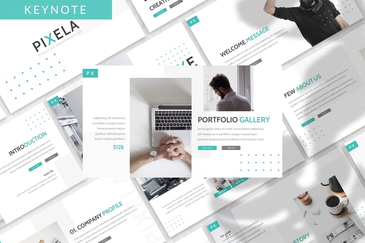Pixela - Business Keynote Template