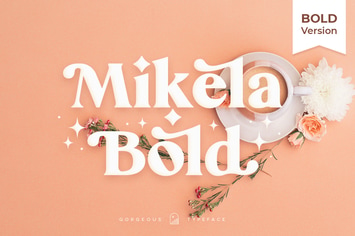 Mikela Bold - Gorgeous Typefaces