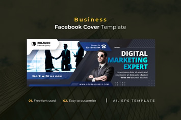 Business r10 Facebook Cover Template