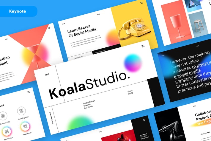 KOALA - Creative Keynote Presentation Template