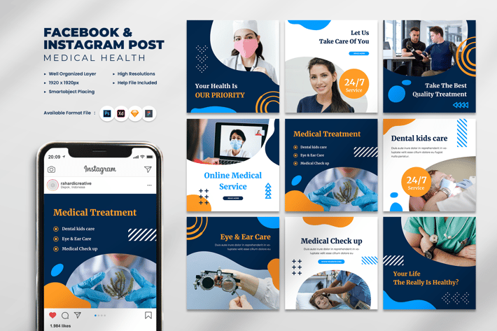 Medical Healthcare Instagram Post
