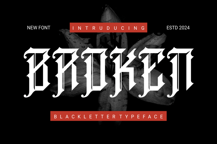 Broken Font