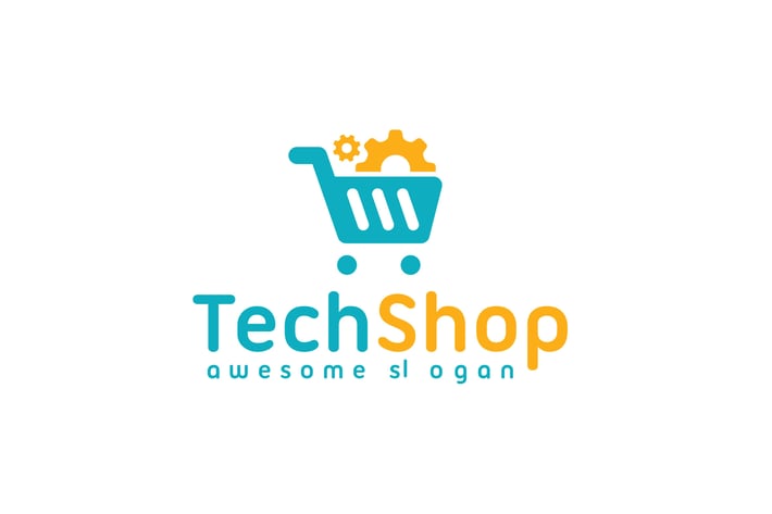 Tech Shop Logo Template