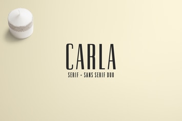 Carla Duo Font Family Pack