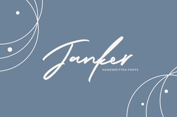 Janker - The Handwritten Fonts