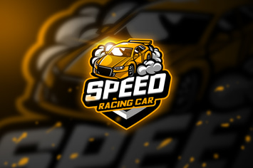Racing carz - Mascot & Esport Logo