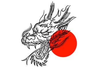 Dragon Stipple Tattoo