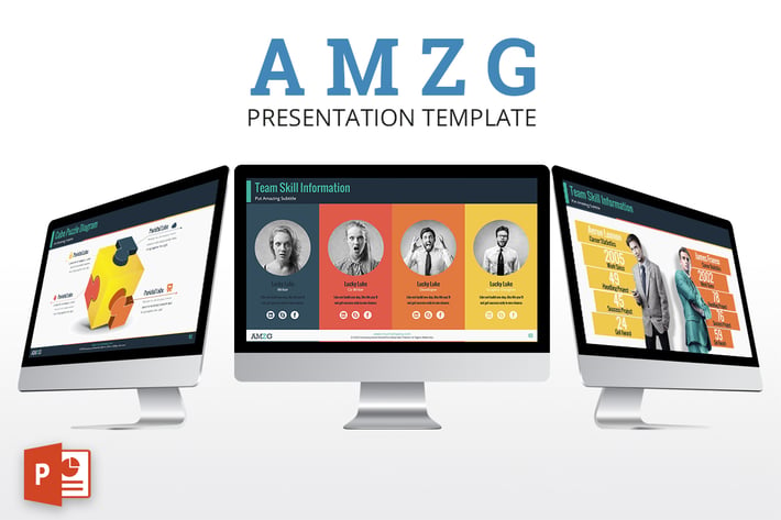AMZG - Powerpoint Presentation Template
