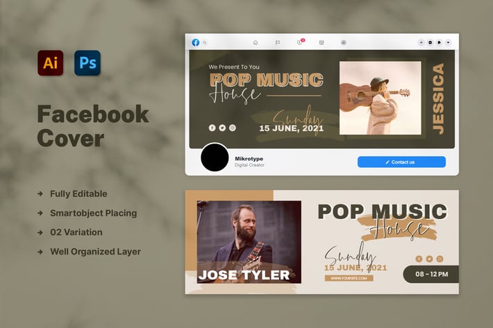 Music Facebook Cover