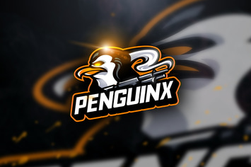 Penguinx - Mascot & Esport Logo