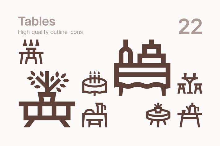 Table Icons