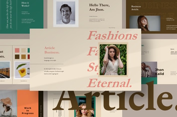 Article Powerpoint Template