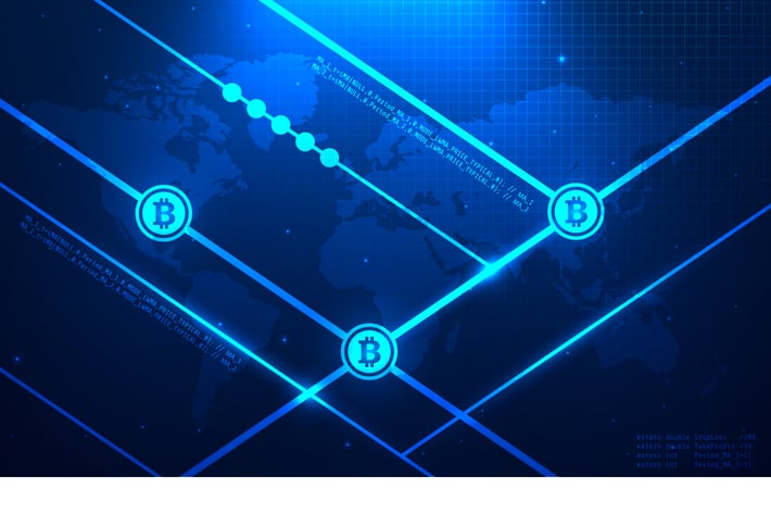 Bitcoin Technology Vector Illustration 13