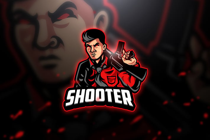 Shooter - Mascot & Esport Logo