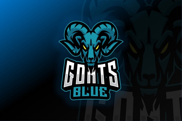 Goats Sport and Esport Logo Template