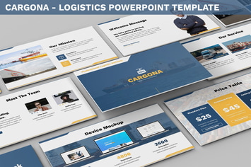 Cargona - Logistics Powerpoint Template