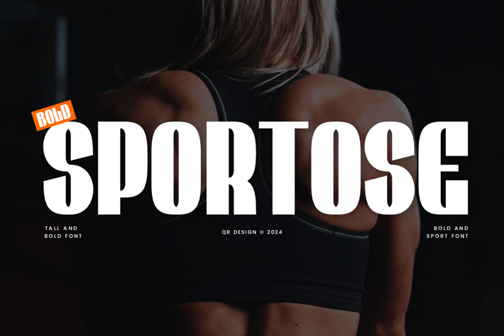 Sportose - Gym Sport & Tall Font