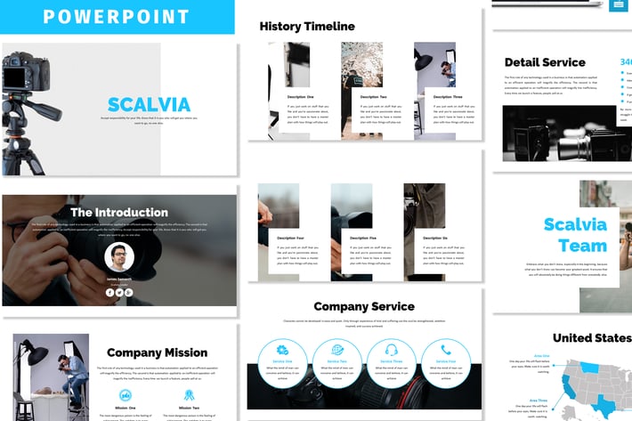 Scalvia - Business Powerpoint Template