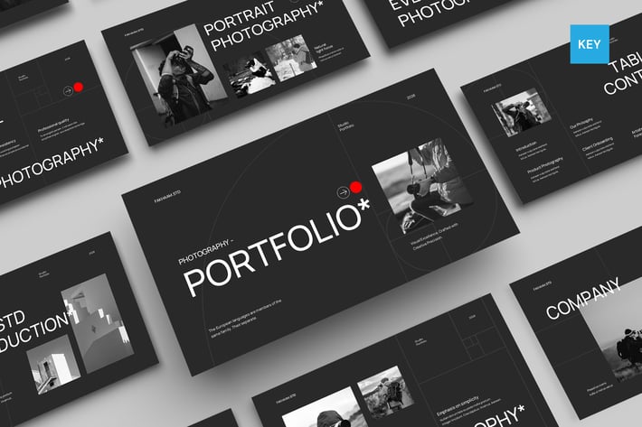  Black Minimalist Photography Portfolio | 003