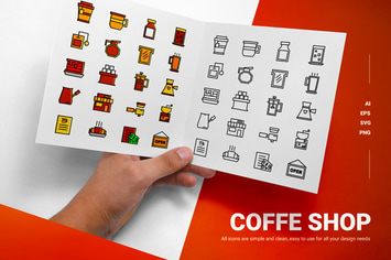Coffee Shop - Icons