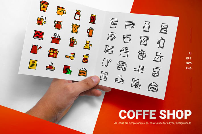 Coffee Shop - Icons