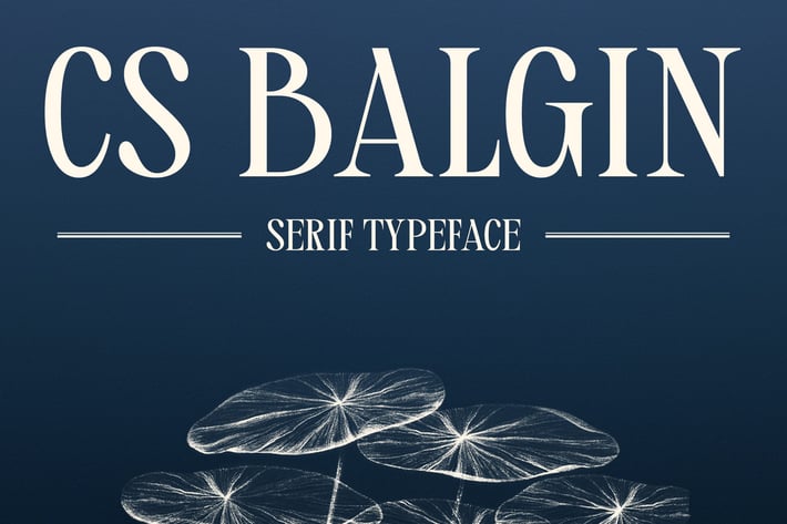 Balgin – Classic Font