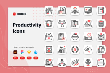 Rubby - Productivity Icons