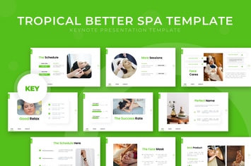 Tropical Better Spa - Keynote Template