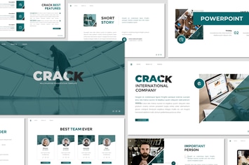 Crack - Business Powerpoint Template