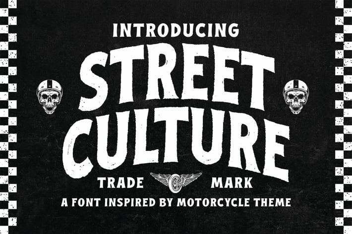 Street Culture a Rustic Serif Font