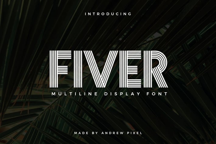 Fiver - Display Font